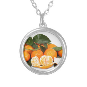 Oranges Silver Plated Necklace