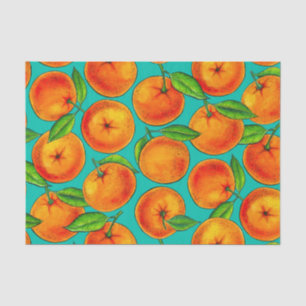Oranges Tissue Paper