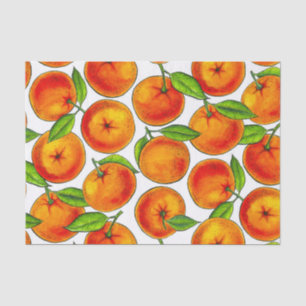 Oranges Tissue Paper