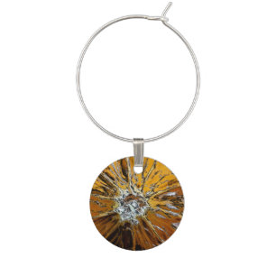 ORANGES WINE GLASS CHARM