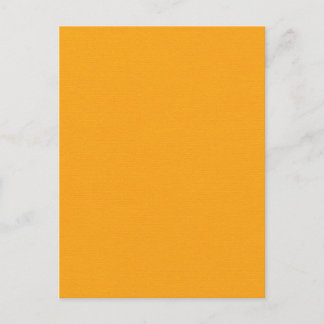 OrangeSolidPaper CREAMSICLE ORANGE SOLID COLOR BAC Postcard