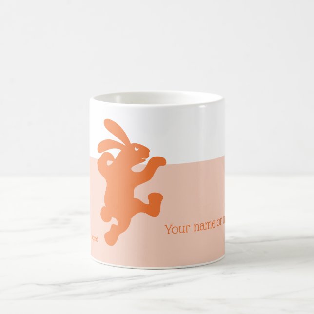 Orangish Orange Rabbit! Mug (Center)