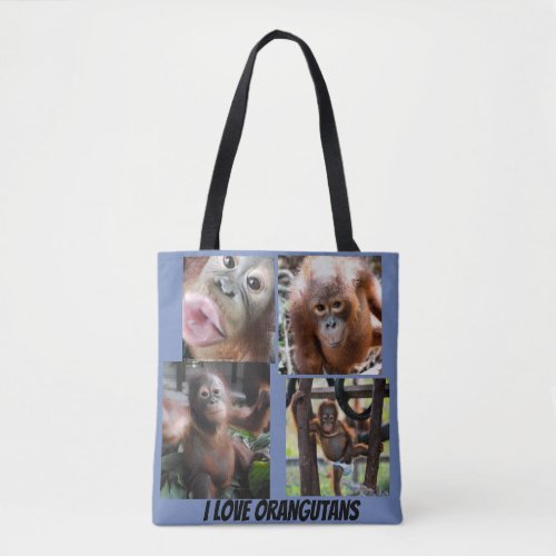 Orangutan Babies Tote Bag