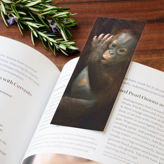 Orangutan Baby Bookmarks (Book)