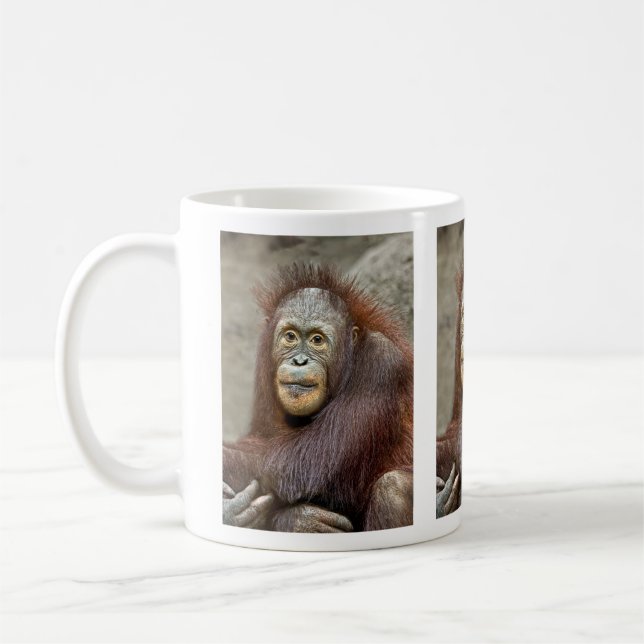 Orangutan Baby Coffee Mug (Left)
