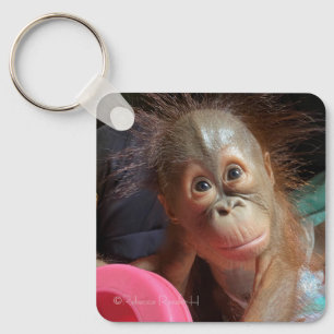 Orangutan Baby  Keychain