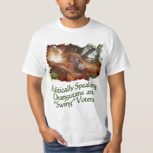 Orangutan  Borneo Jungle Funny Wildlife T_Shirt
