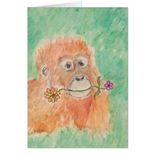 orangutan cards (Front)