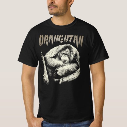 Orangutan Chilling Out Cool Orangutan T_Shirt