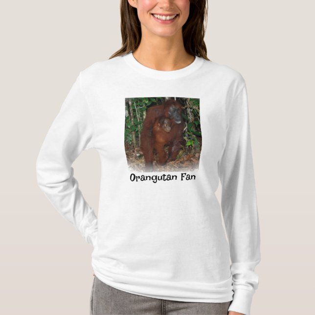 Orangutan Fan  T-Shirt (Front)
