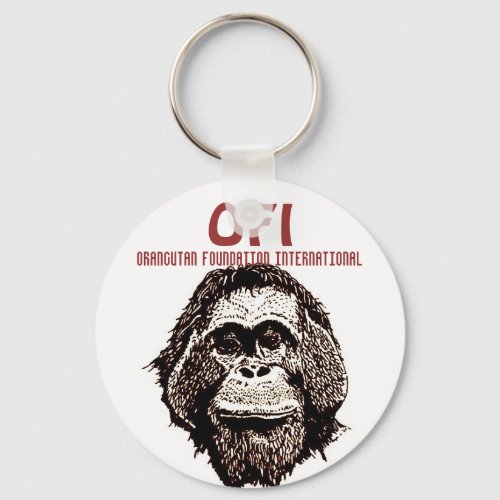 Orangutan Foundation International Keychain
