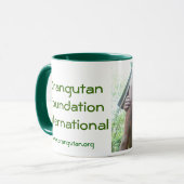 Orangutan Foundation International rescued orphan Mug (Front Left)