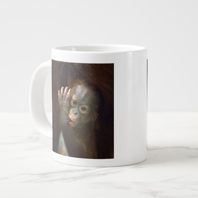 Orangutan Giant Coffee Mug (Front Left)