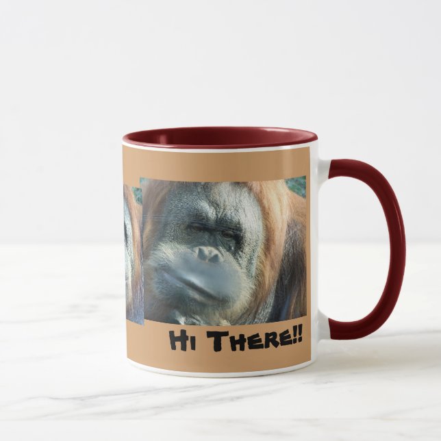 Orangutan Hi!.. Mug (Right)
