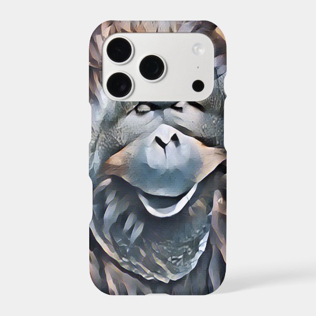 ORANGUTAN IPHONE CASE (Back)