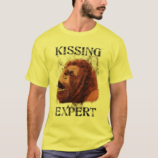Orangutan Kissing Expert T-Shirt