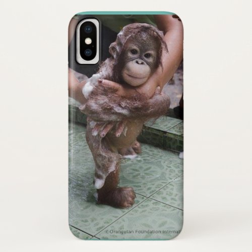 Orangutan Orphan Jacket OFI iPhone X Case
