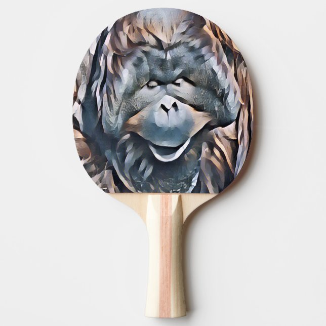 ORANGUTAN PING PONG PADDLE (Front)
