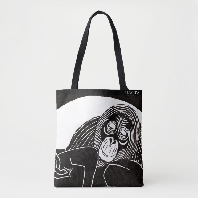 Orangutan – Samuel de Mesquita Personalized Tote Bag (Front)