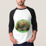 Orangutan Snoozing Men's Baseball Shirt