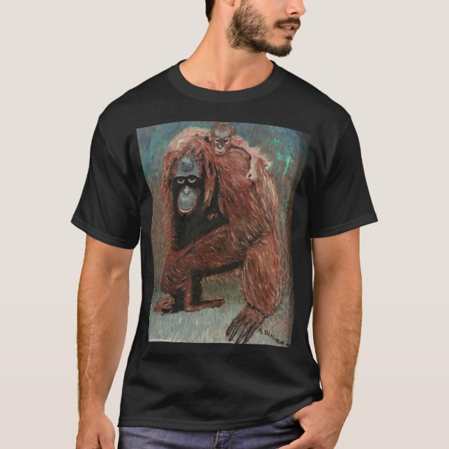 Orangutan. T-Shirt (Front)