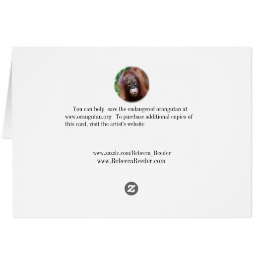 Orangutan Toddler (Back Horizontal)