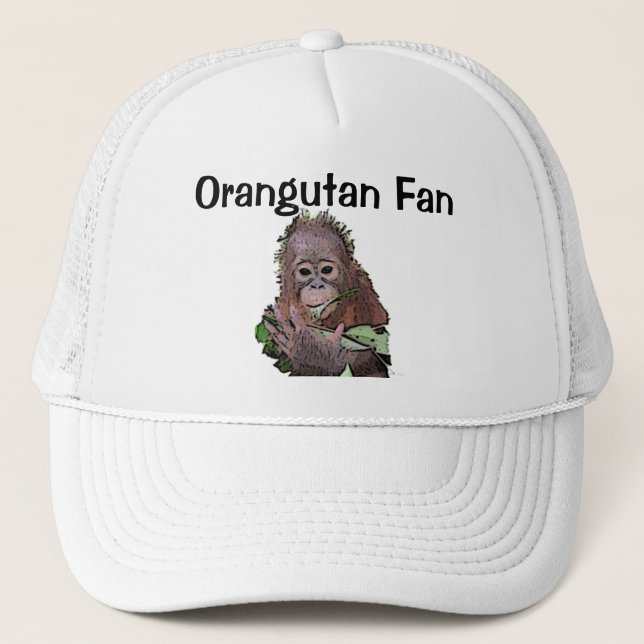 Orangutan Trucker Hat (Front)