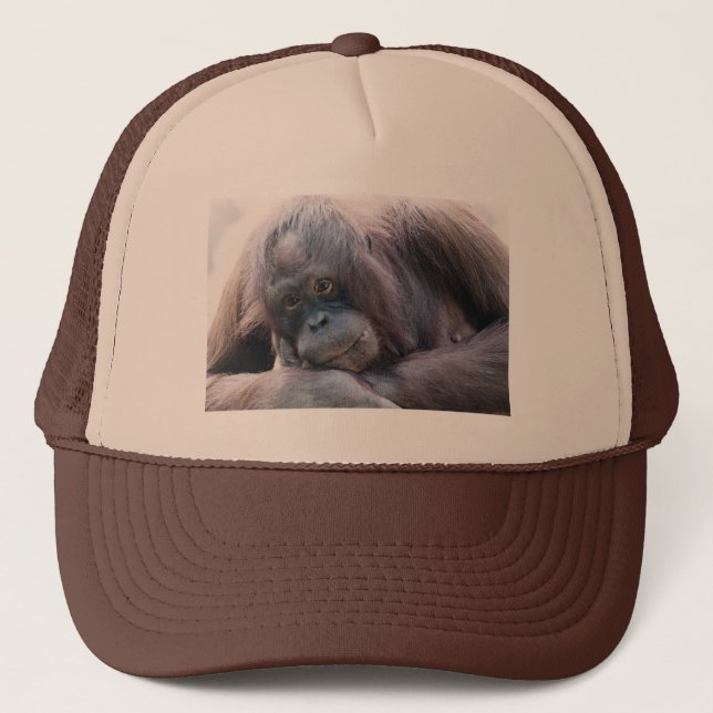 Orangutan Trucker Hat (Front)