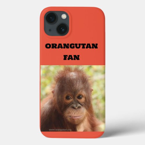 Orangutan Trudeau iPhone 13 Case