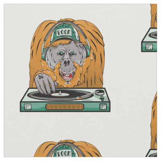 Orangutan Turntable Fabric