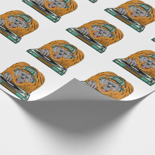 Orangutan Turntable Wrapping Paper