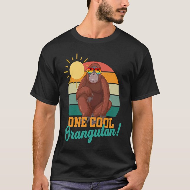 Orangutan  World Orangutan Day wildlife men women  T-Shirt (Front)