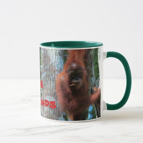 Orangutans I Like Redheads Mug
