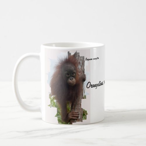 Orangutans in Borneo Coffee Mug