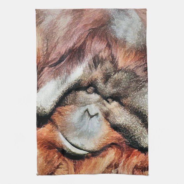 ORANGUTANS KITCHEN TOWEL (Vertical)