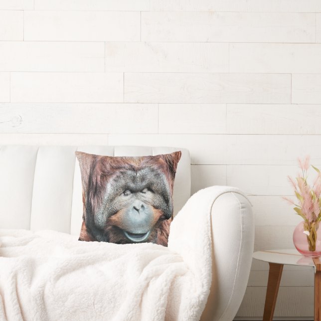 ORANGUTANS THROW PILLOW (Couch)