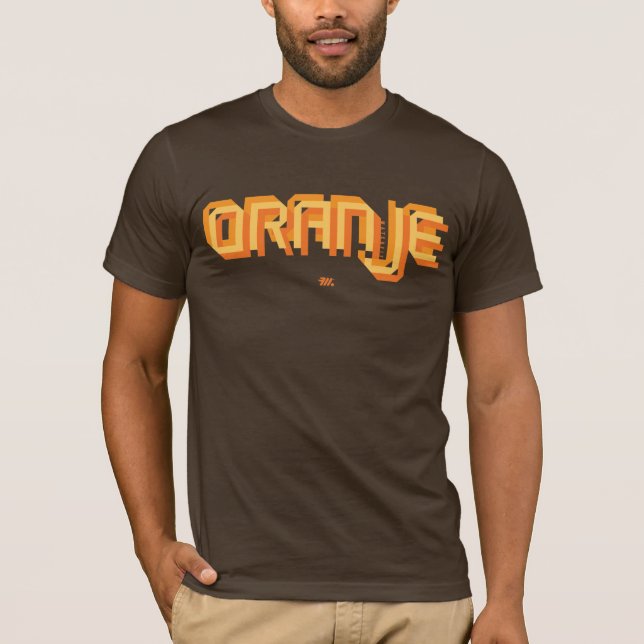Oranje Dutch Soccer - Brown Shirt (Front)