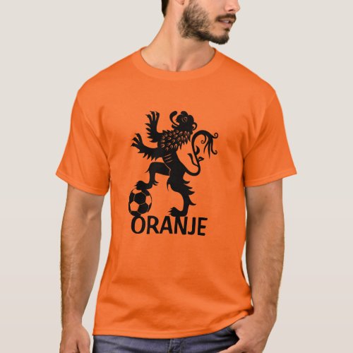 Oranje T_Shirt _ Orange The Royal Dutch Color