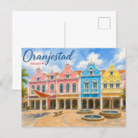 Oranjestad Aruba Caribbean Island Travel Souvenir