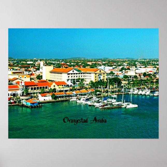 Oranjestad Aruba Poster (Front)