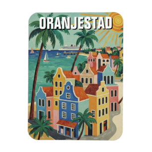 Oranjestad Aruba Travel Magnet