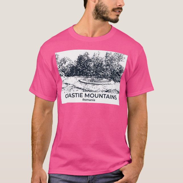 Orastie Mountains - Romania Active T-Shirt (Front)