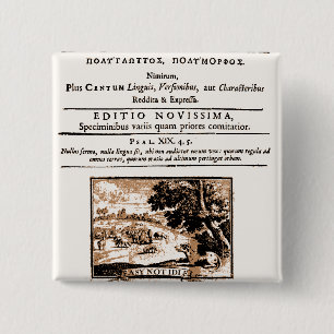 Oratio Dominica Pinback Button