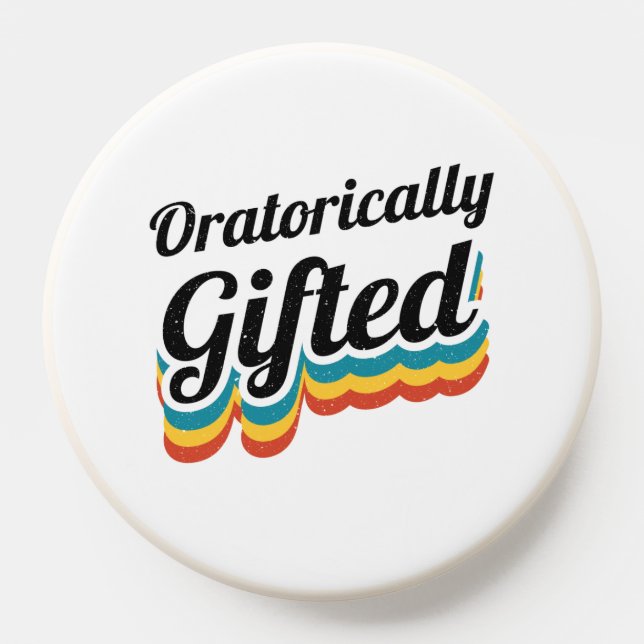 Oratorically Gifted Debate Team Squad Debater PopSocket (Popsocket)