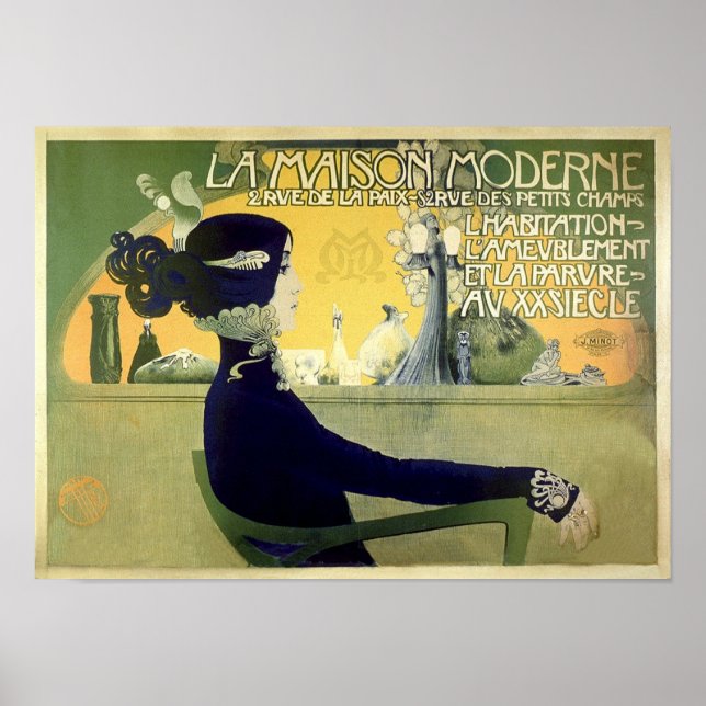 Orazi Manuel 1905 Vintage French Advertising Poster (Front)
