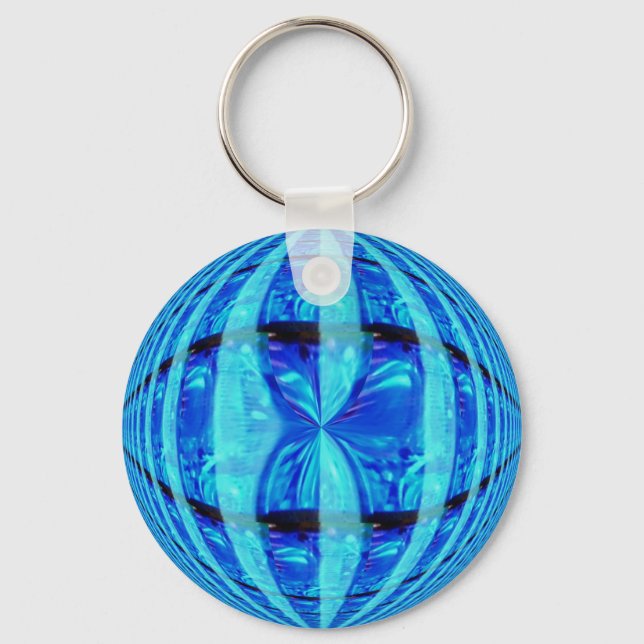 Orb Blue keychain (Front)