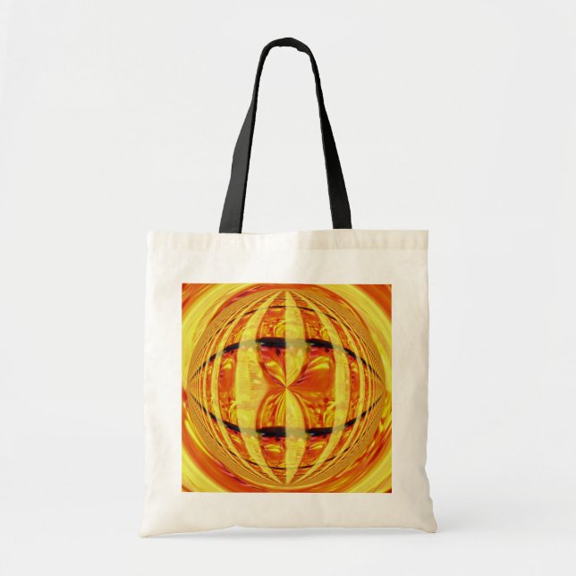 Orb Gold budget tote bag (Front)