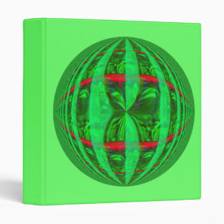 Orb Green Round binder