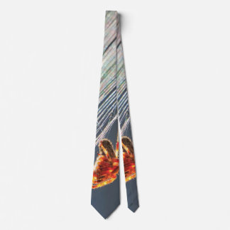 Orb Spider on Web Neck Tie