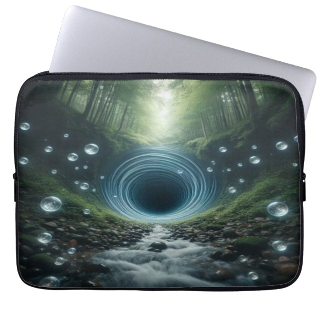 Orb Vortex Laptop Sleeve (Front)